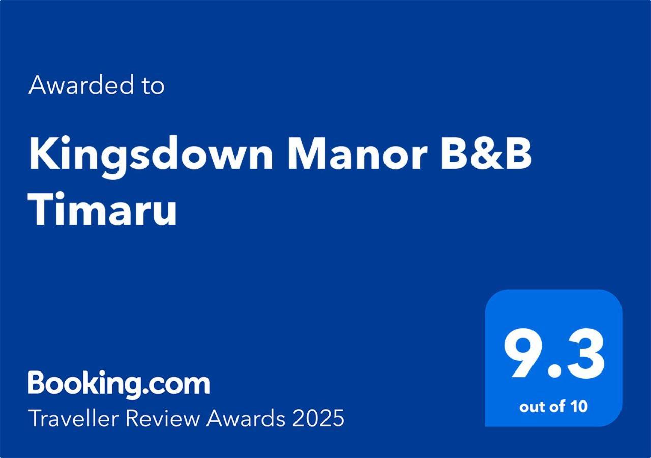 Kingsdown Manor B&B Timaru Extérieur photo